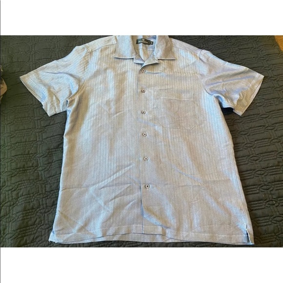 Bugatchi Other - 2 FOR $20 Bugatchi UOMO Short Sleeve Button Up Shirt Texture